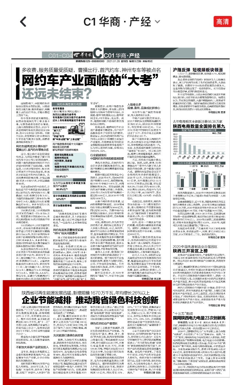 华商报｜永利yl8886官方网站：绿色经济拉动产值增长